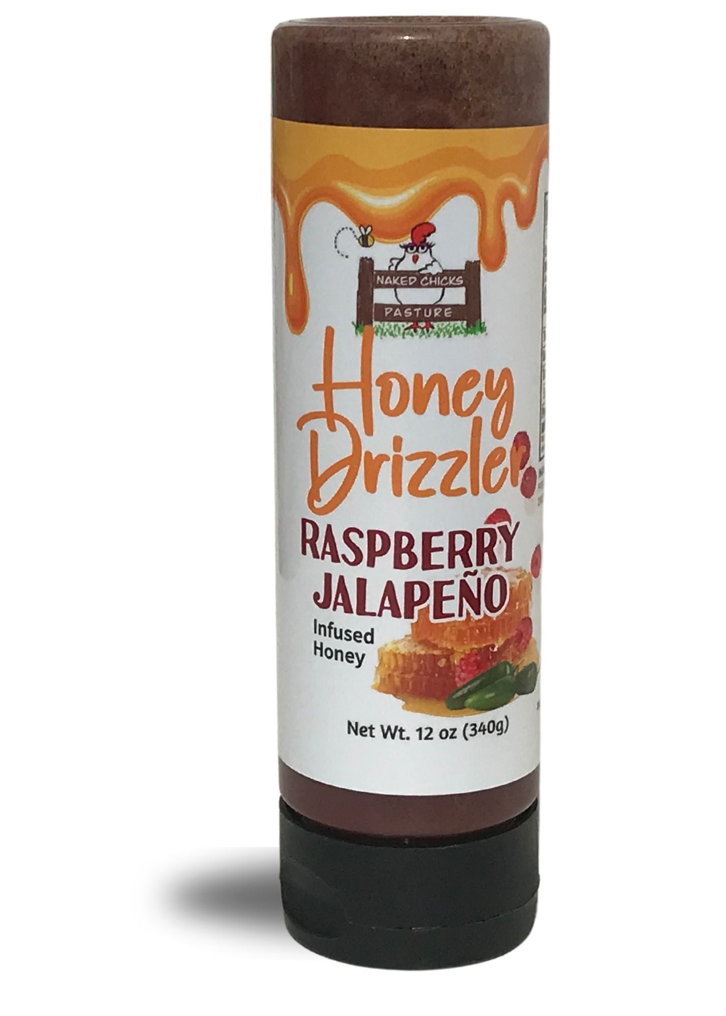 Raspberry Jalapeño Honey Drizzler